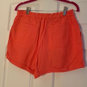 Anthropologie coral shorts